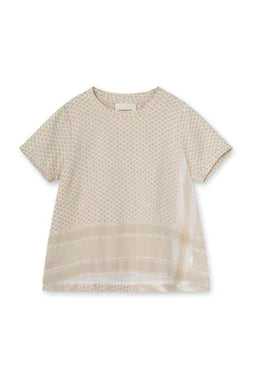 Summery Shirt 2 O Short Sleeve - White / Sandshell
