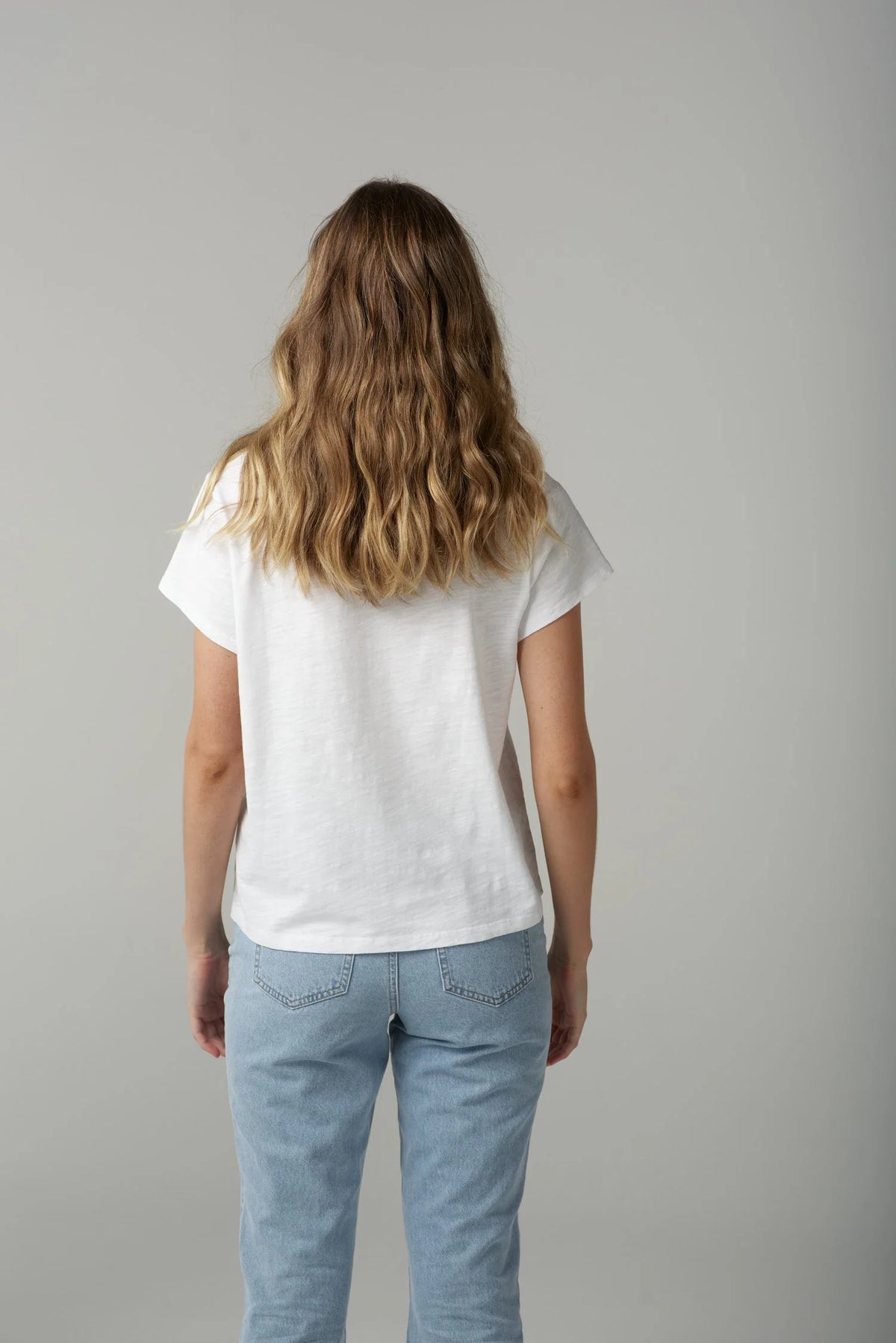 Summer Play Printed Tee - Navy/White