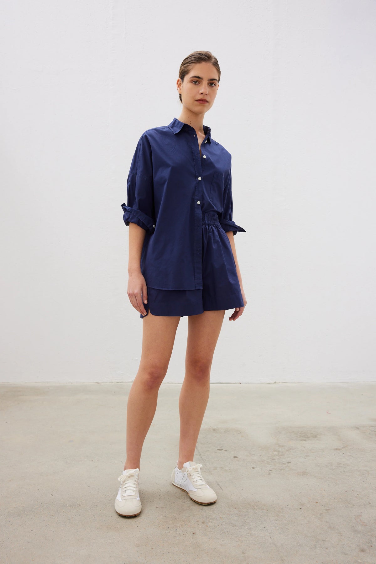 Chiara Shirt Classic - Navy