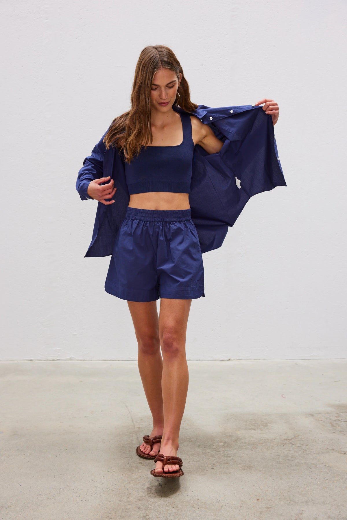 The Chiara Shorts - Navy