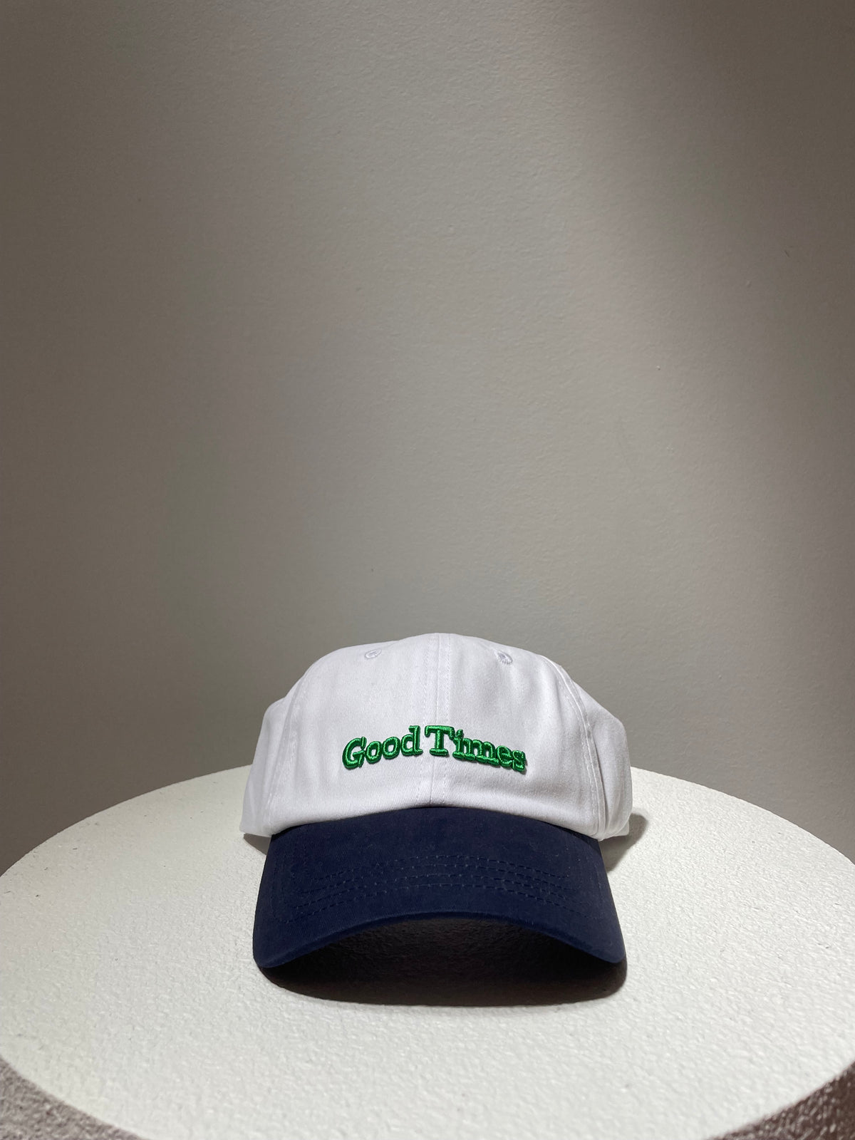 Good Times Cap - White/Navy/Light Verde