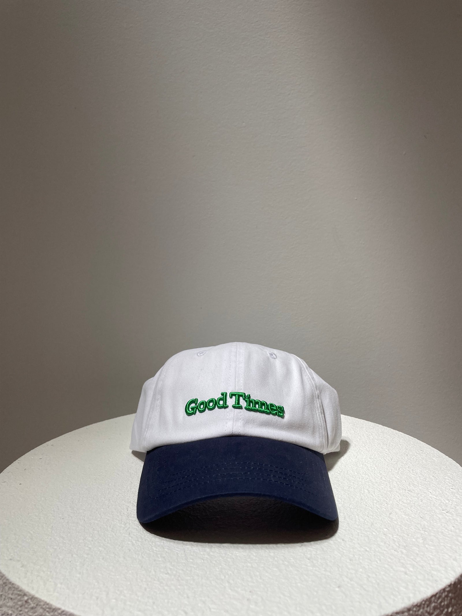 Good Times Cap - White/Navy/Light Verde