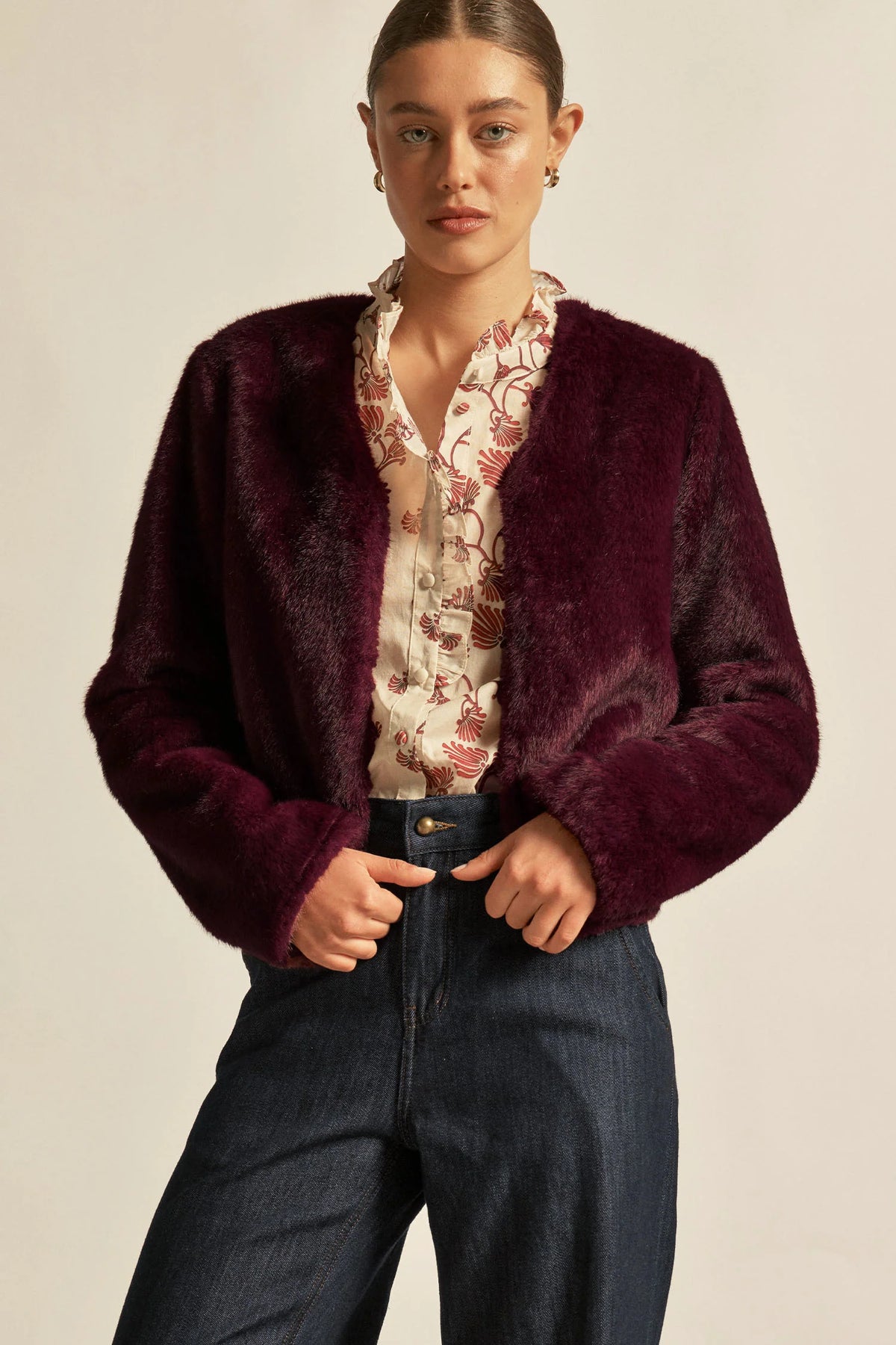 Dune Jacket - Berry