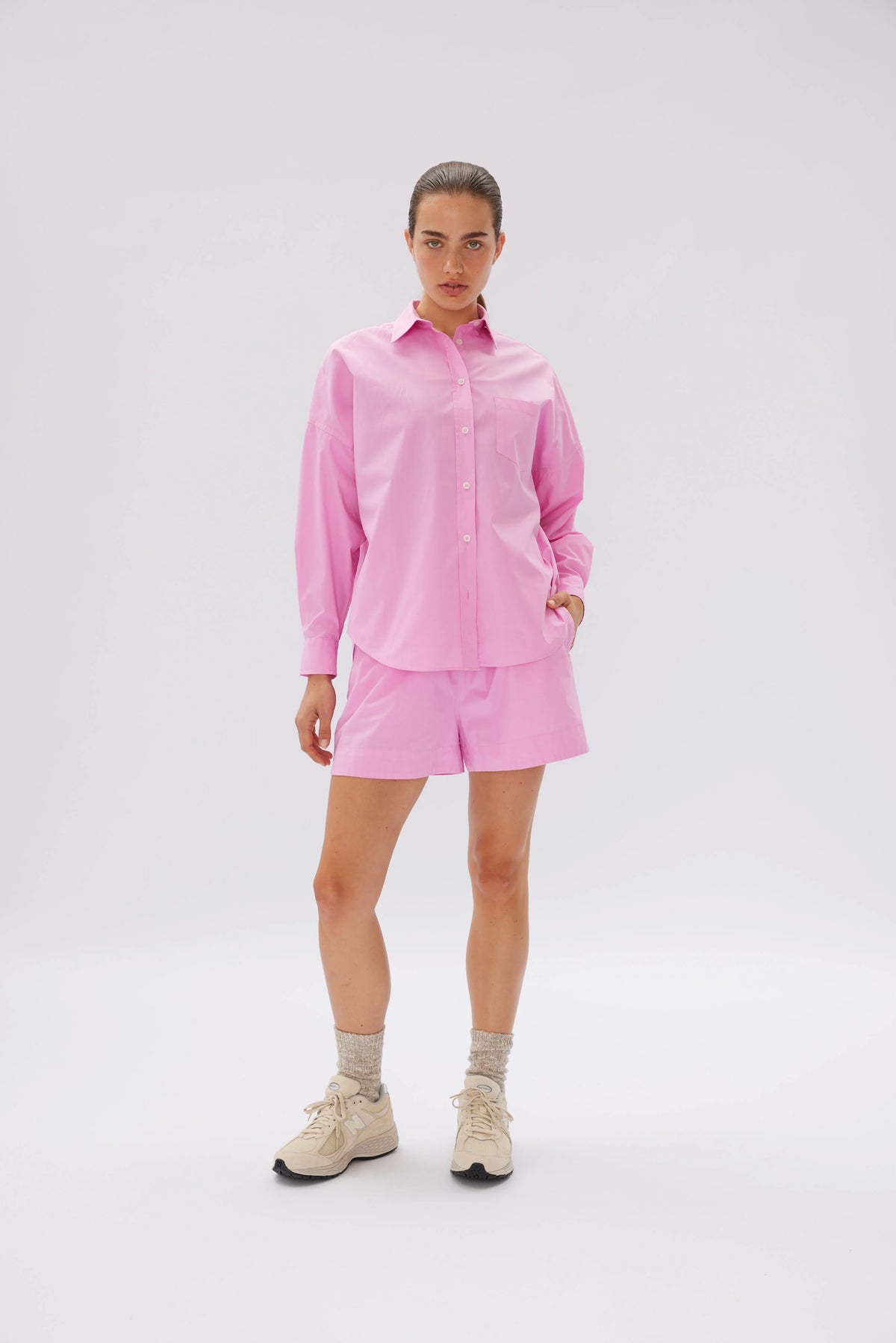 Chiara Shirt Classic - Bubble Gum