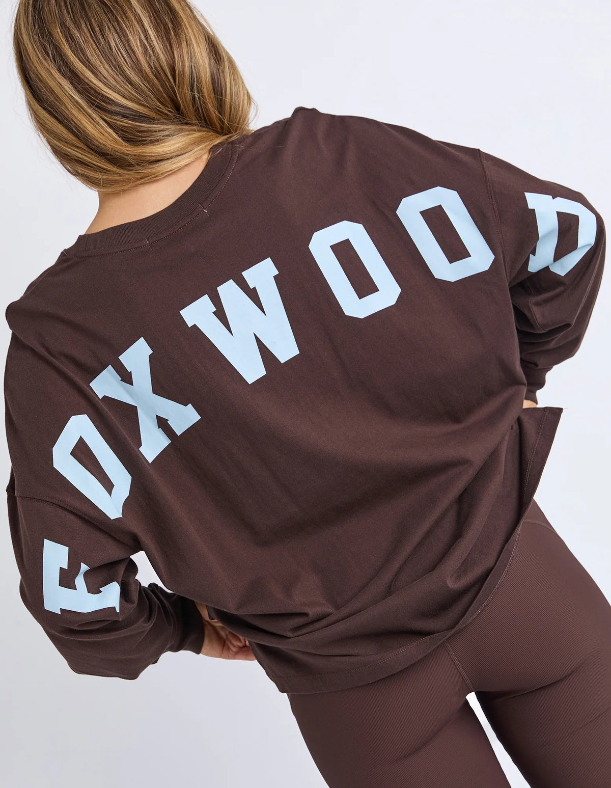 Long sleeve cotton tee
