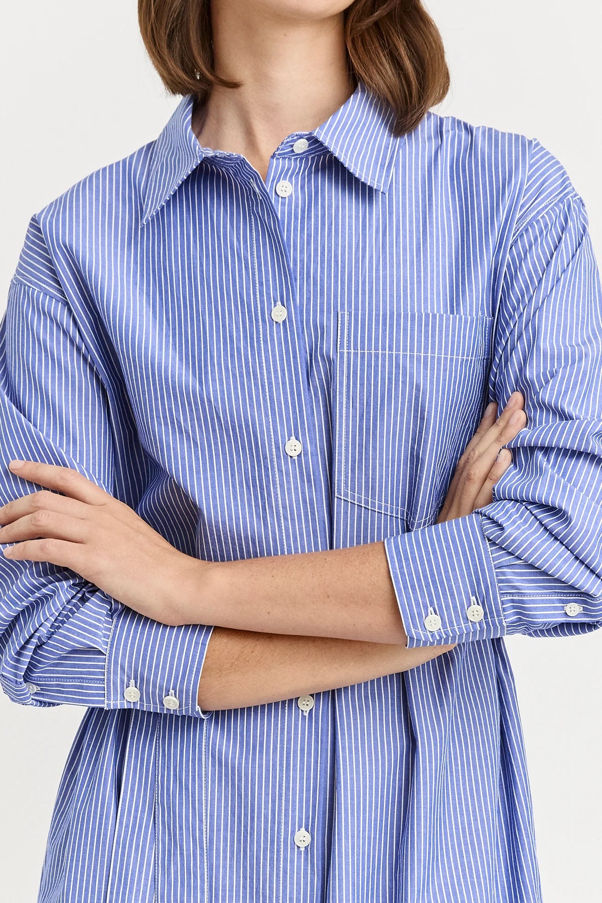 100% cotton shirt dress