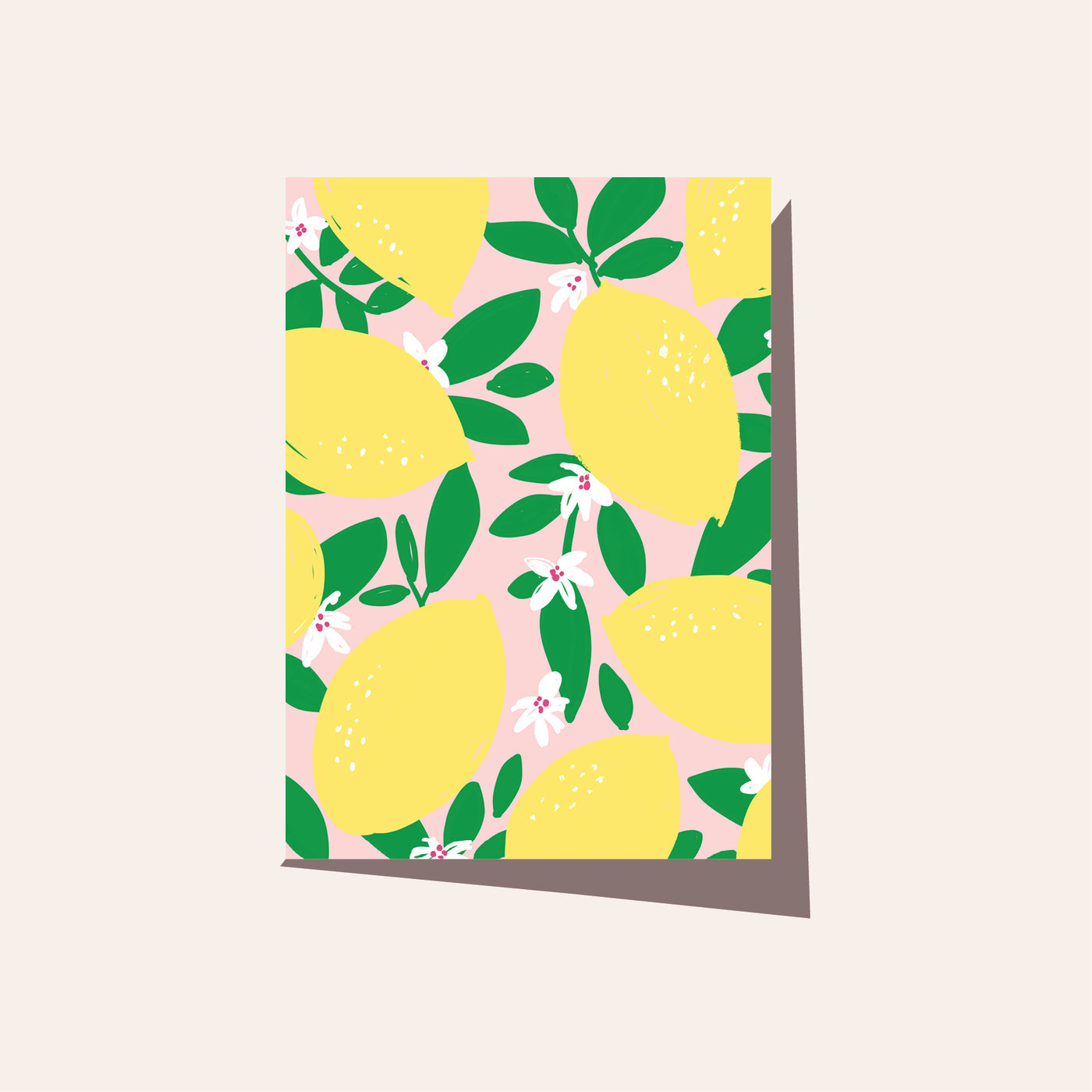Amalfi Lemons Card
