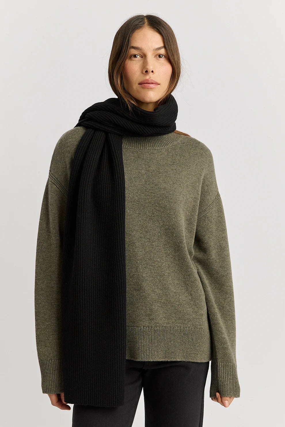Extra fine merino scarf