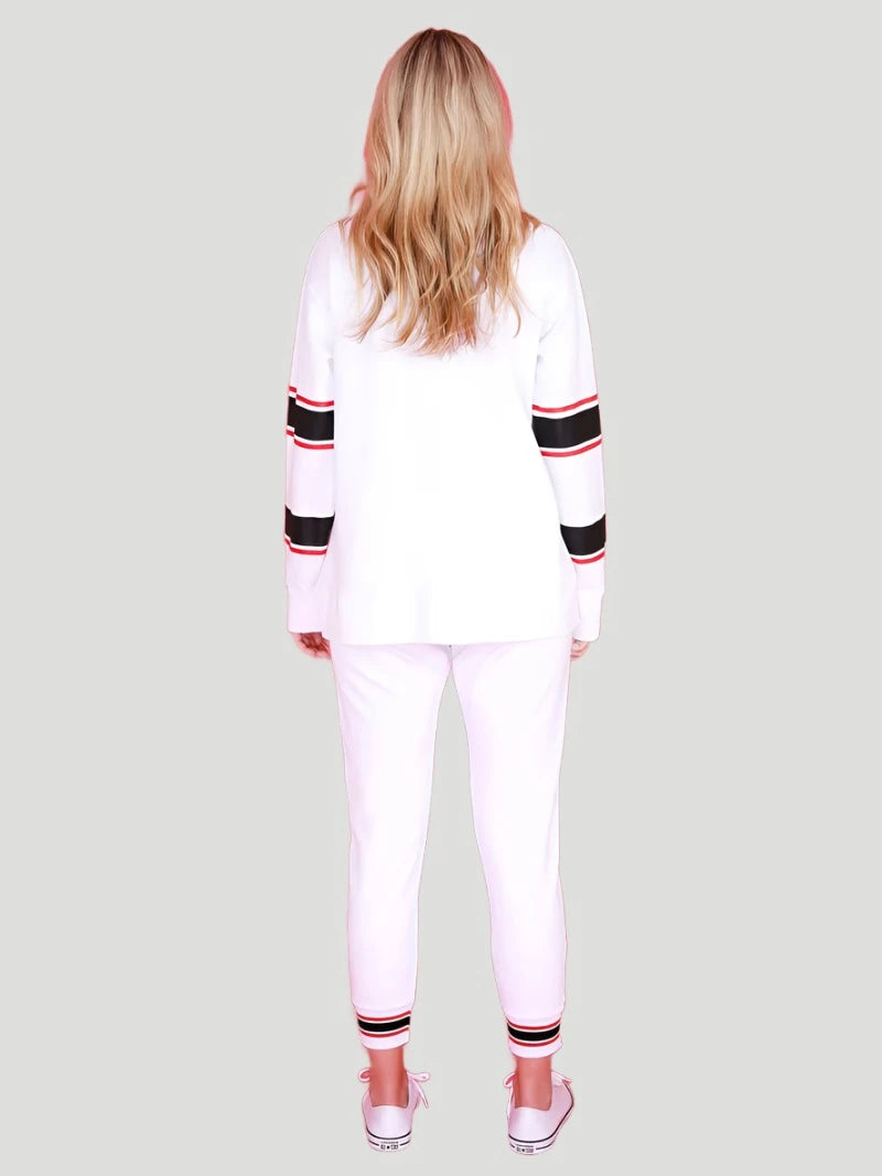 Dakota Stripe Sweatshirt Everest OAK BAY