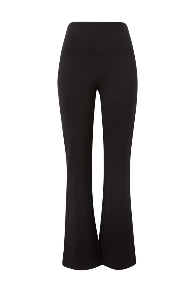 Paige Ponte Bootleg Pant - Black