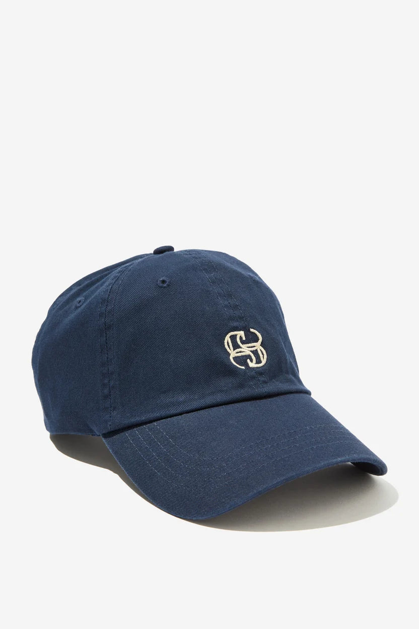 Pip Everyday Cap - Navy/Ecru