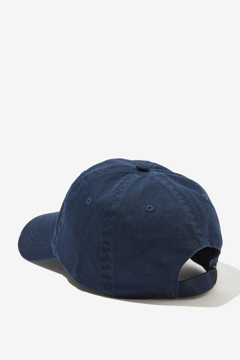 Navy blue cap