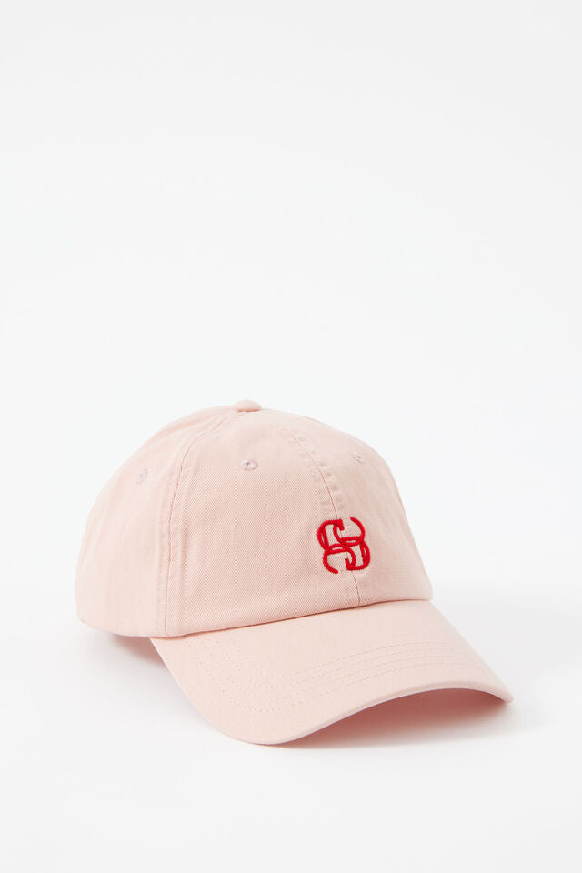 Pip Everyday Cap - Chalk Pink/Red