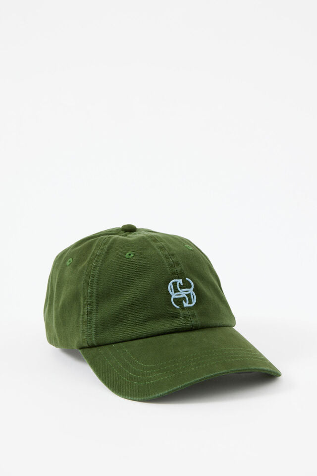 Pip Everyday Cap - Basil/Fresh Blue