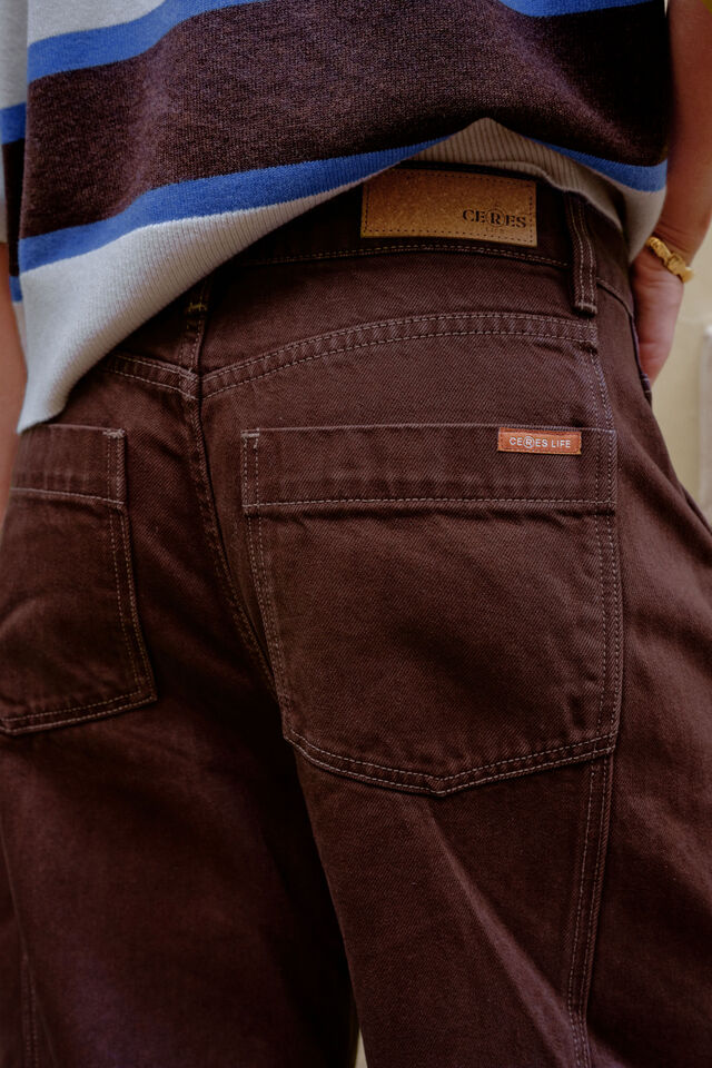 Cotton Barrel leg jean
