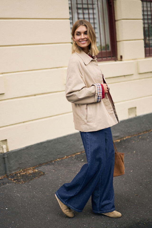 Cropped trench