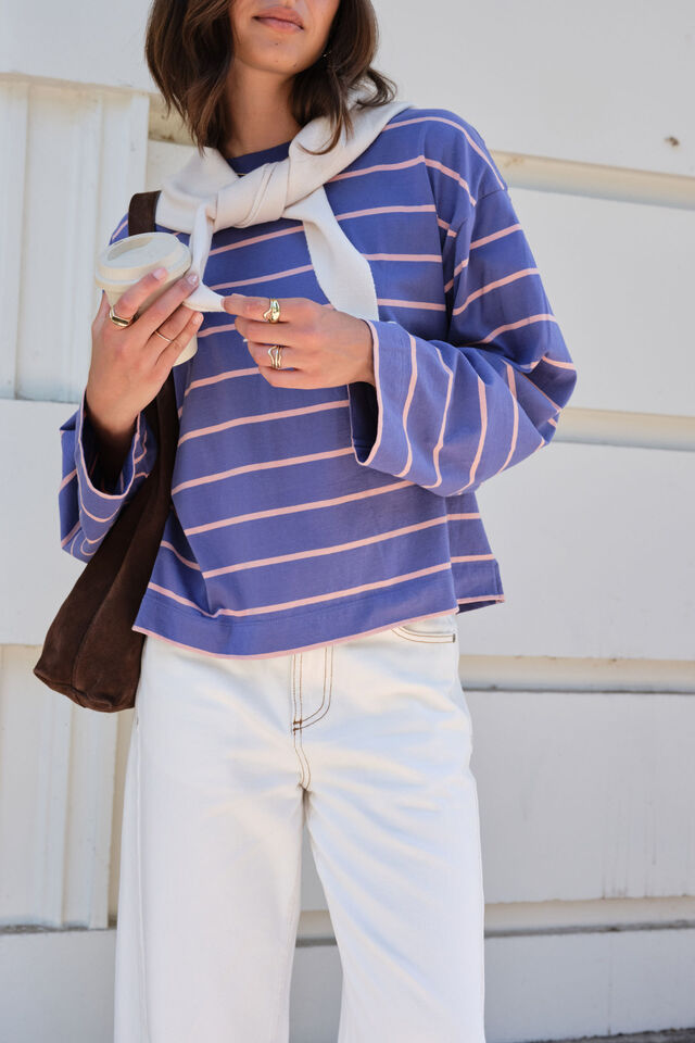 Boxy cotton tee