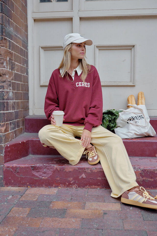 Cotton rugby jumper