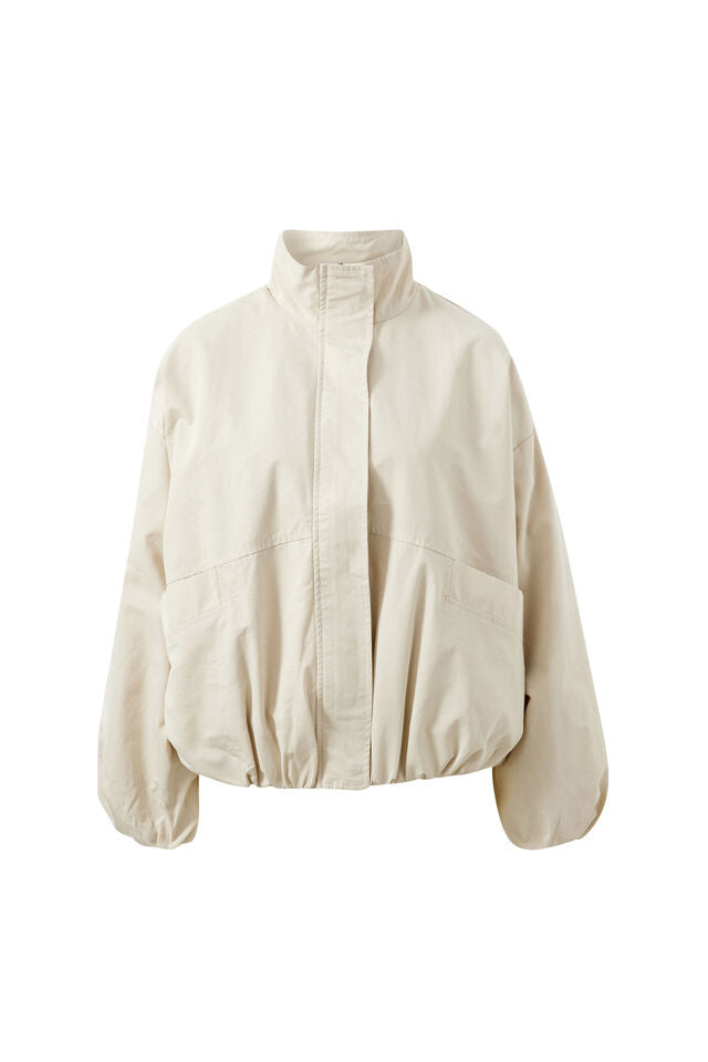 Gwen Bubble Jacket - Putty