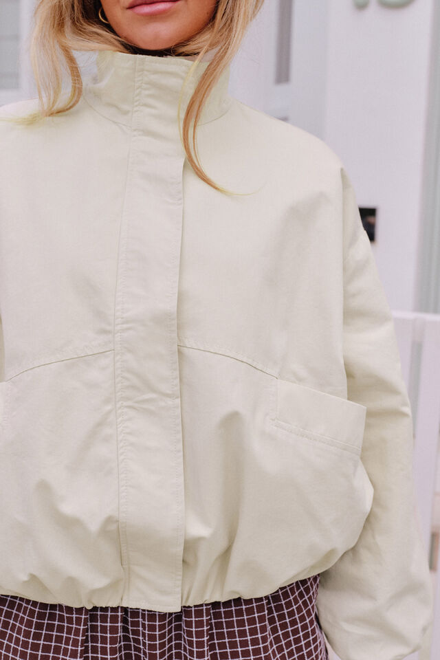 Gwen Bubble Jacket - Putty