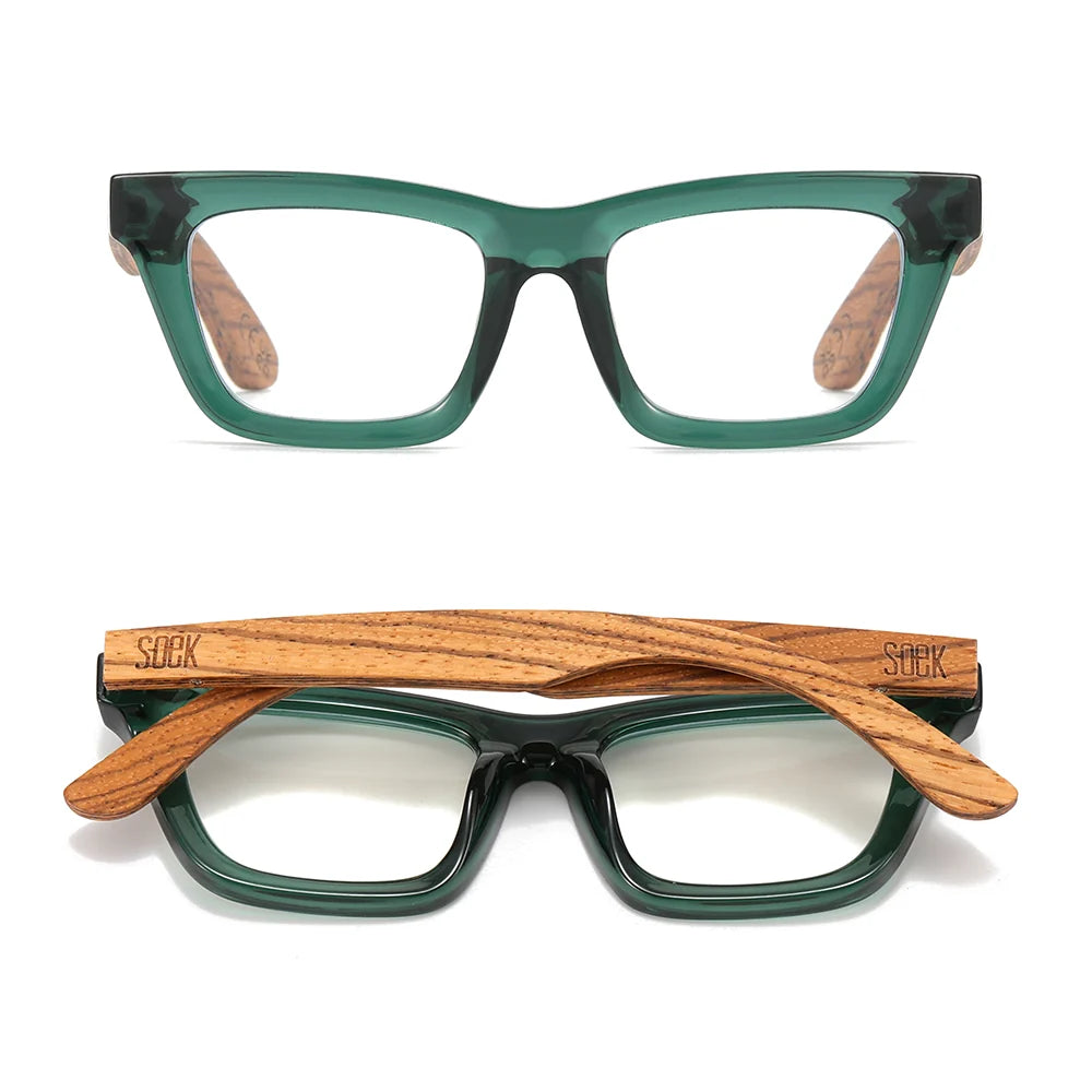 Sydney Magnifying Reader - Bottle Green
