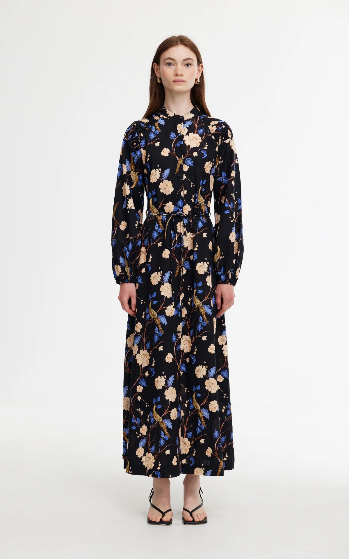 Posey Dress - Night Garden