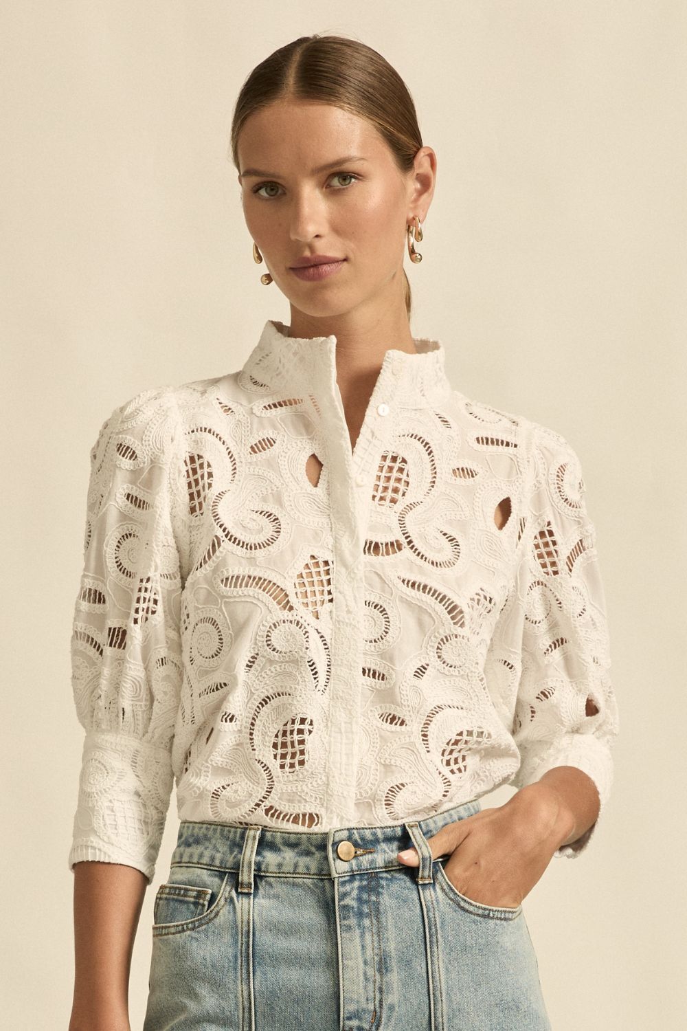 Mantra Top - Porcelain