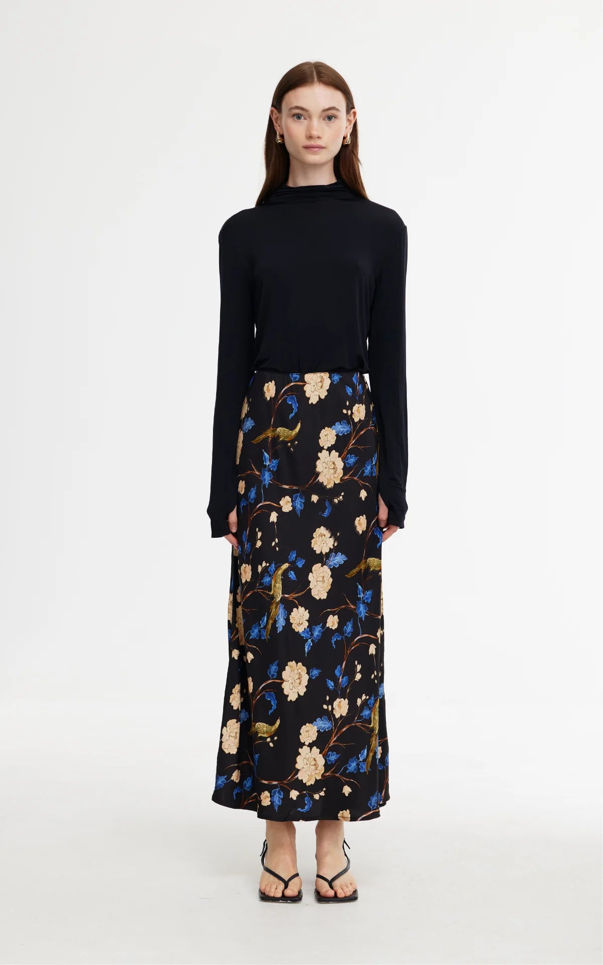 Leah Skirt - Night Garden