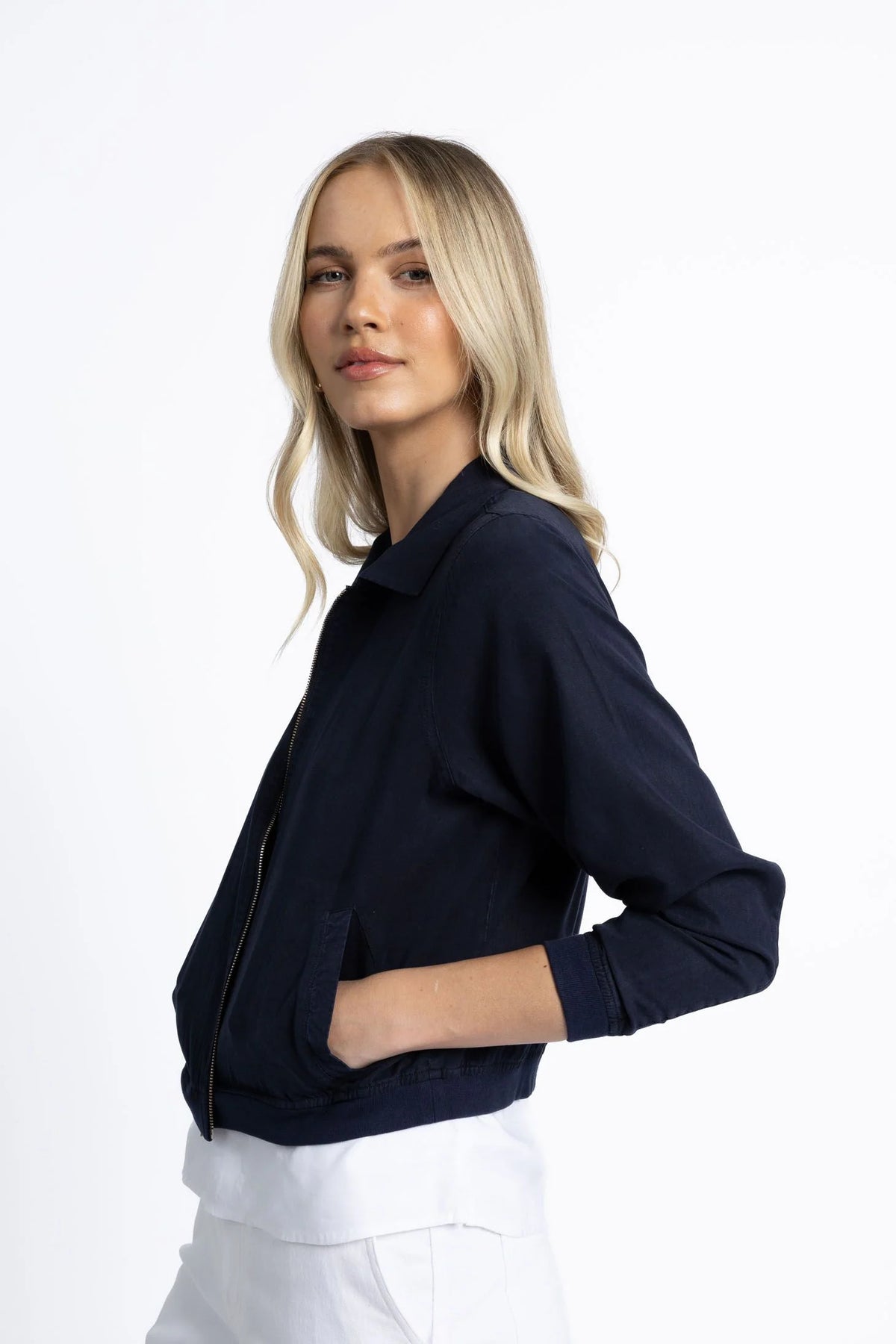 Light weight navy Jacket