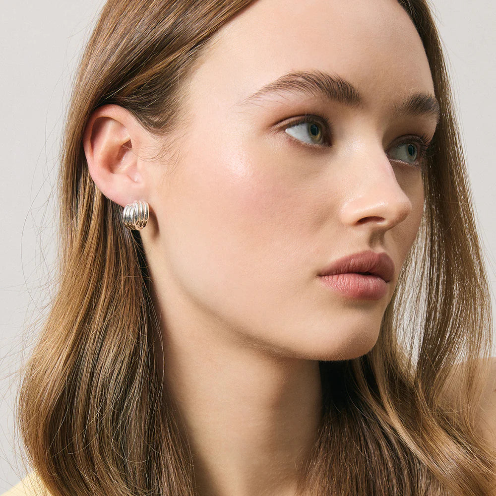 Lucretia Earrings - Silver