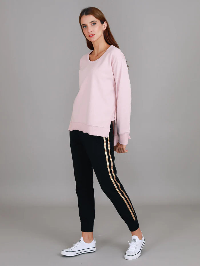 Ulverstone Sweater - Pink/Marshmallow