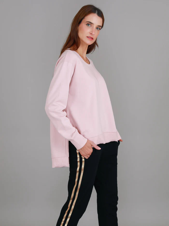 Ulverstone Sweater - Pink/Marshmallow