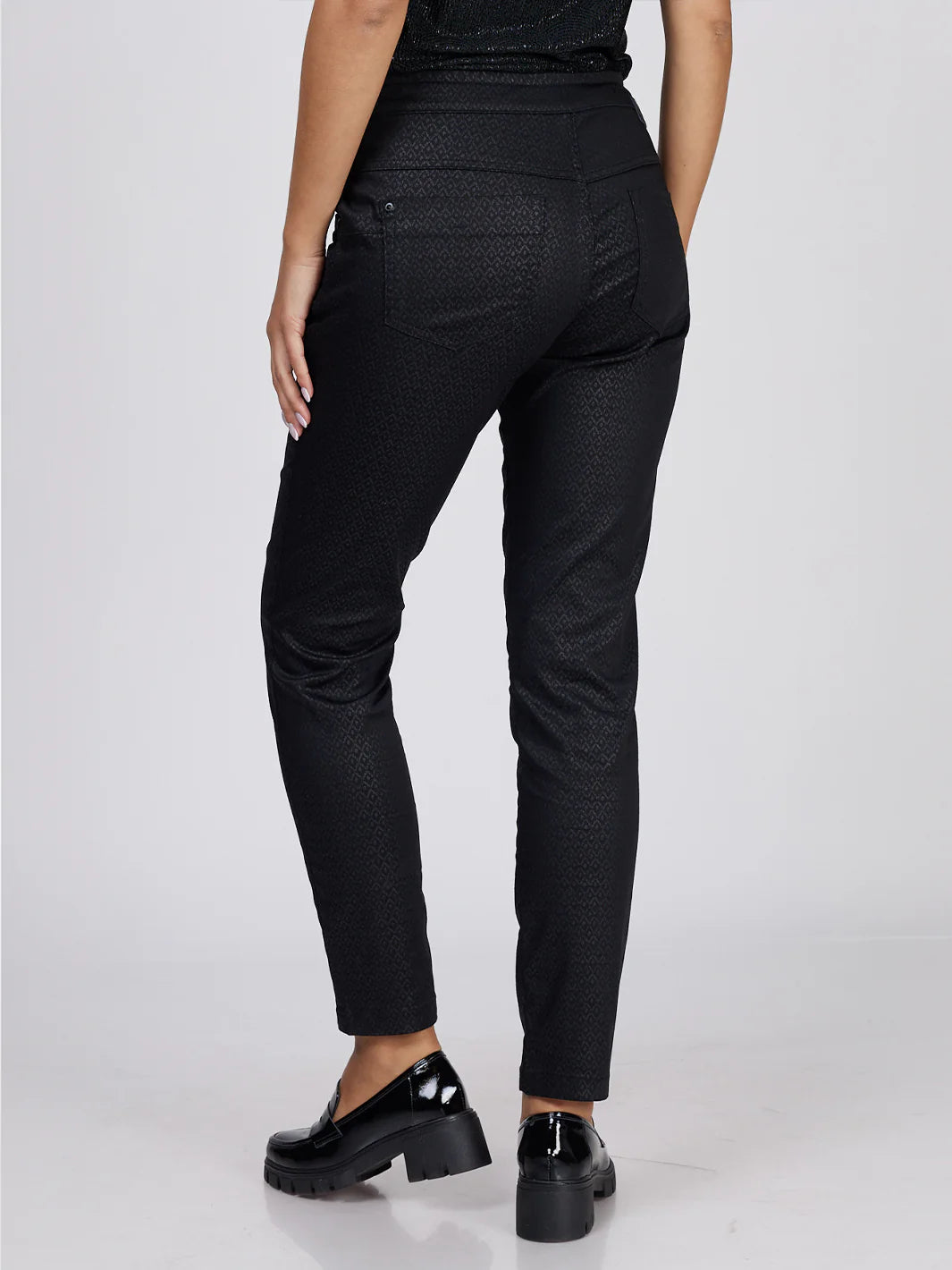 Peyton Boyfriend Pant - Black