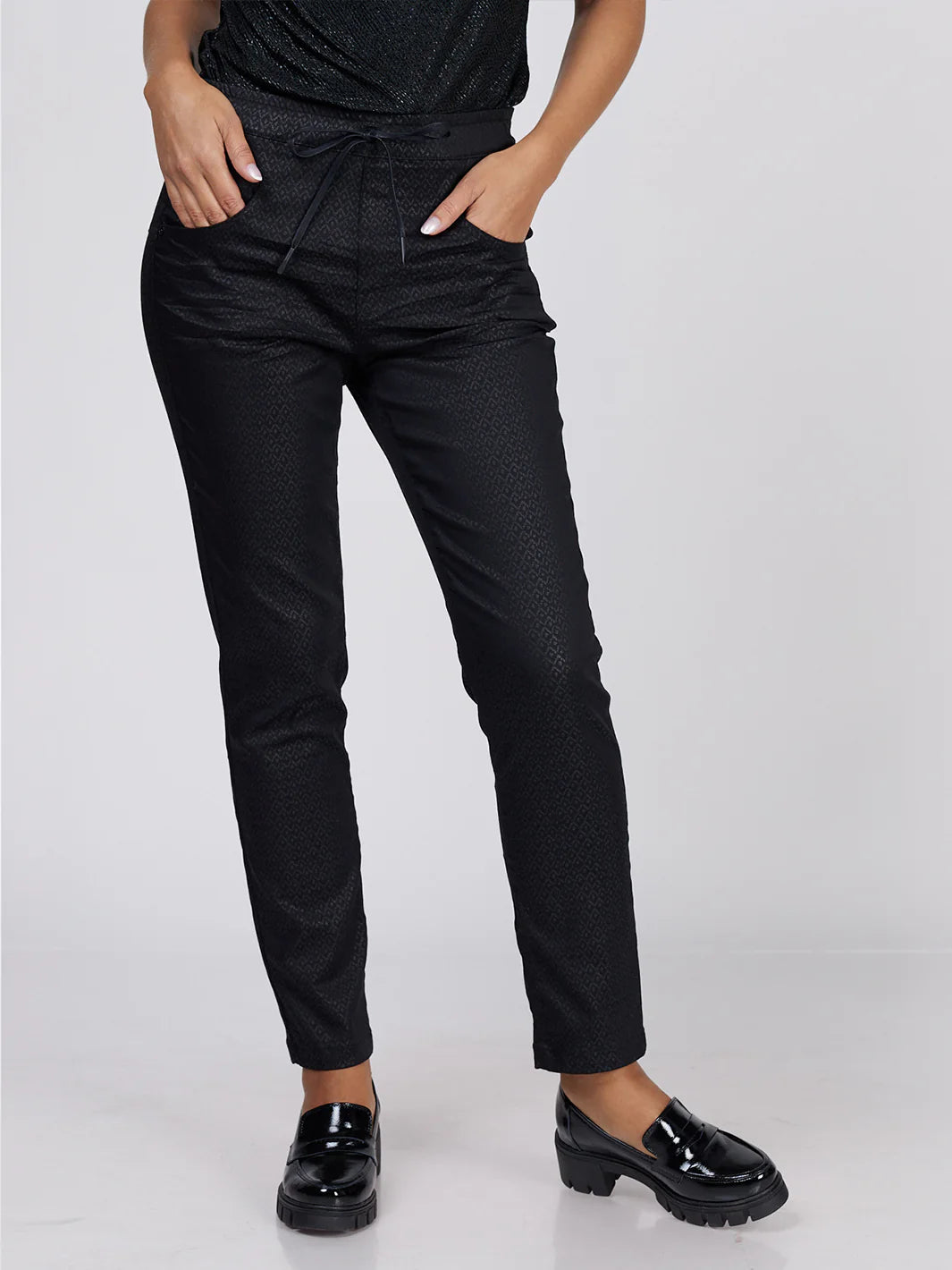 Peyton Boyfriend Pant - Black