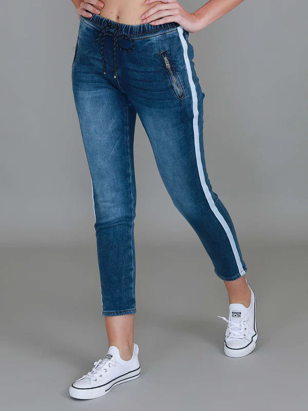 Molly Jogger Jean - Denim Blue