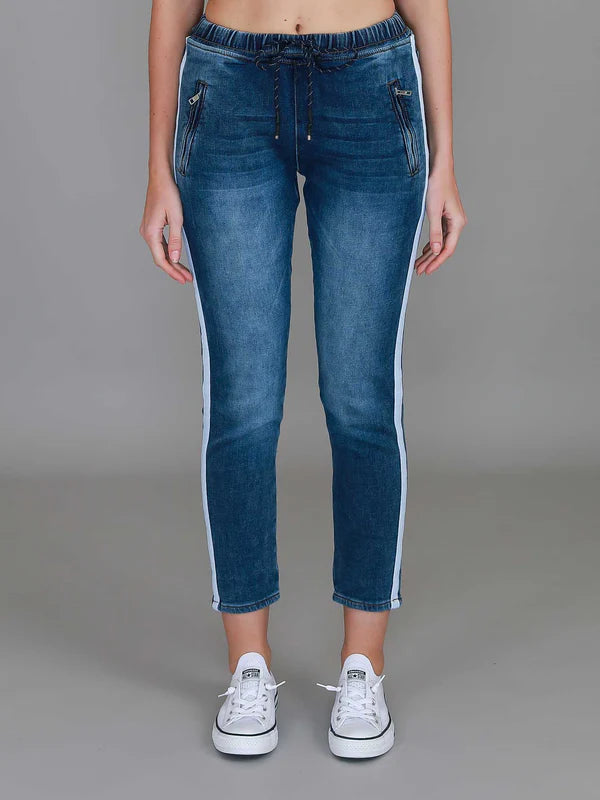Molly Jogger Jean - denim Blue