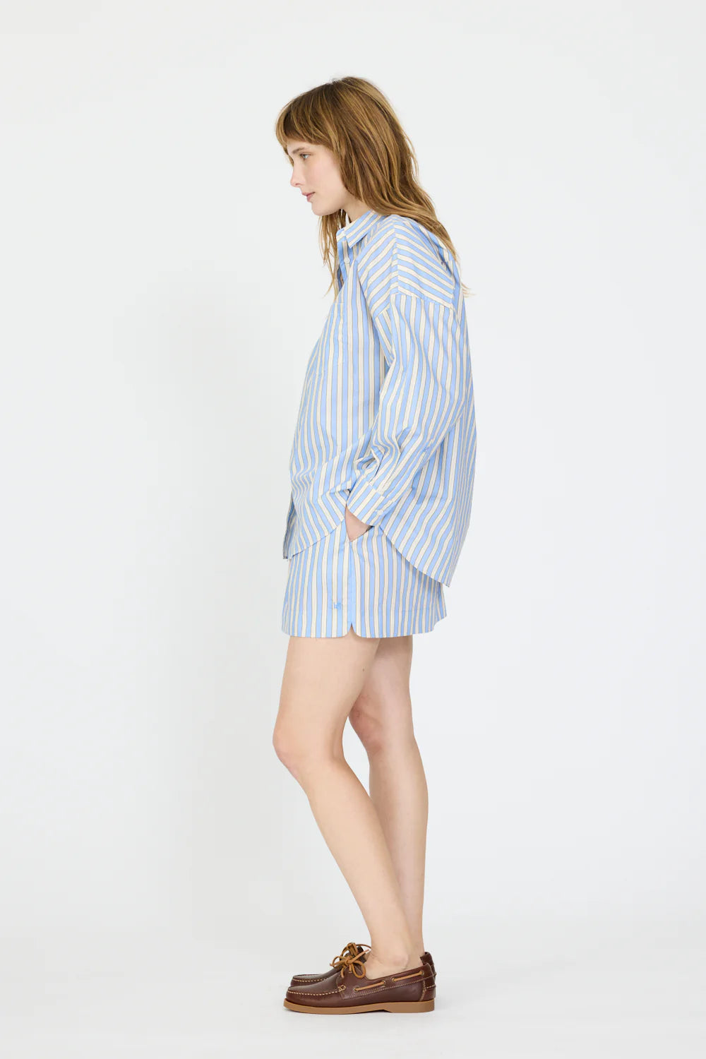 Chiara L/S Shirt - Grape Mist/Khaki/Birch/Plumeria