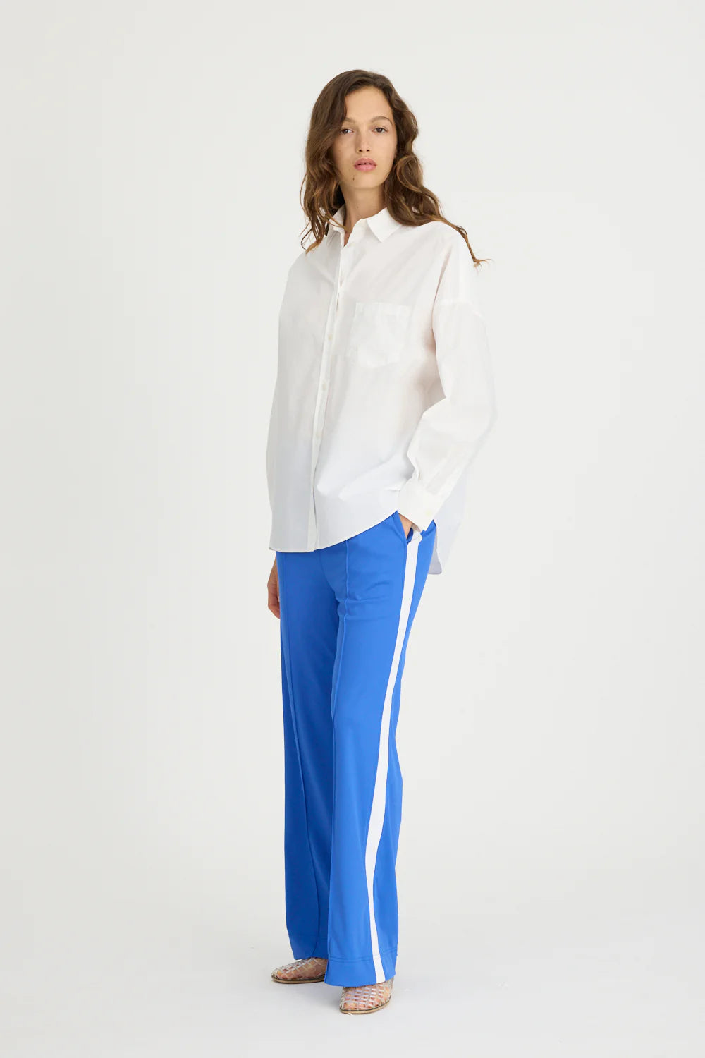 Breakline Jogger - Ink-Blue/ White