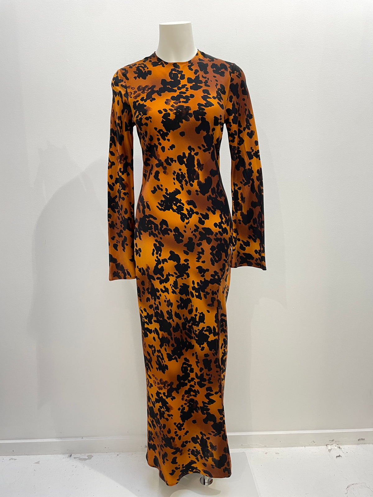 Monument Dress-  Liquid Bronze