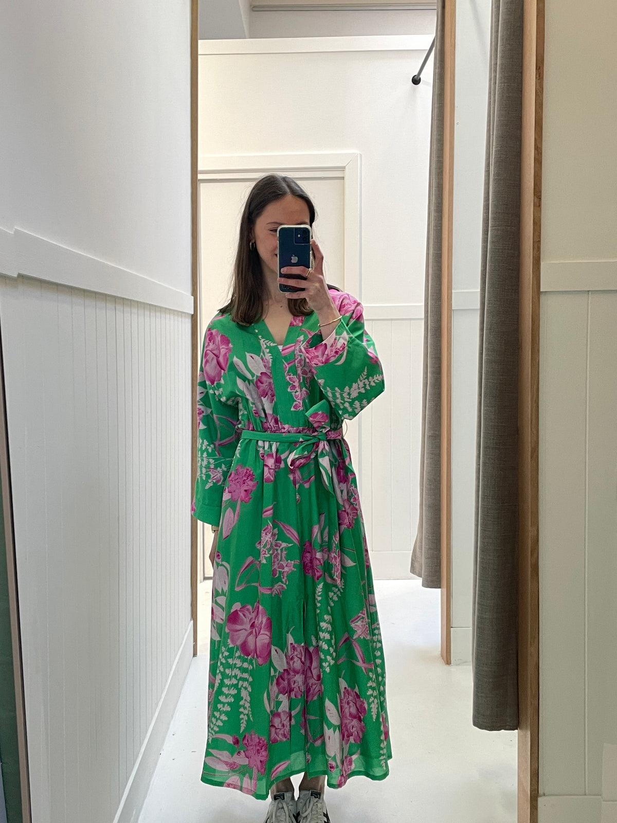 Helena Dress - Spring Green