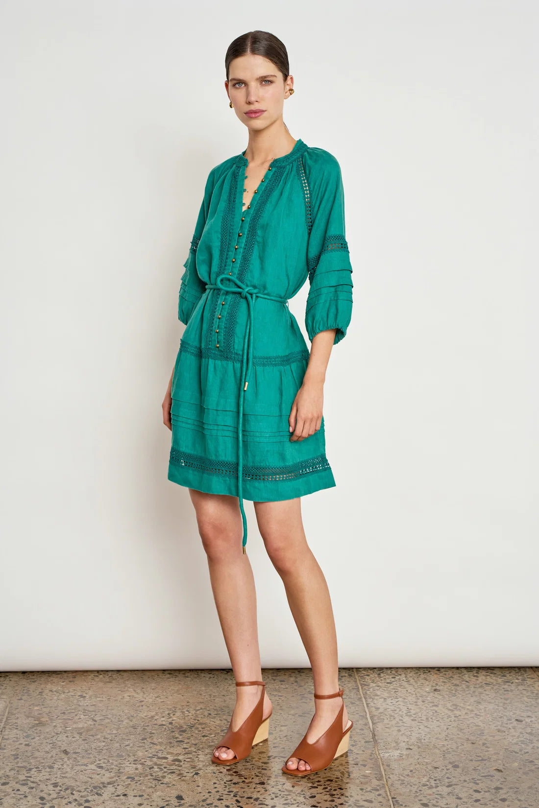 Jostle Dress - Cedar