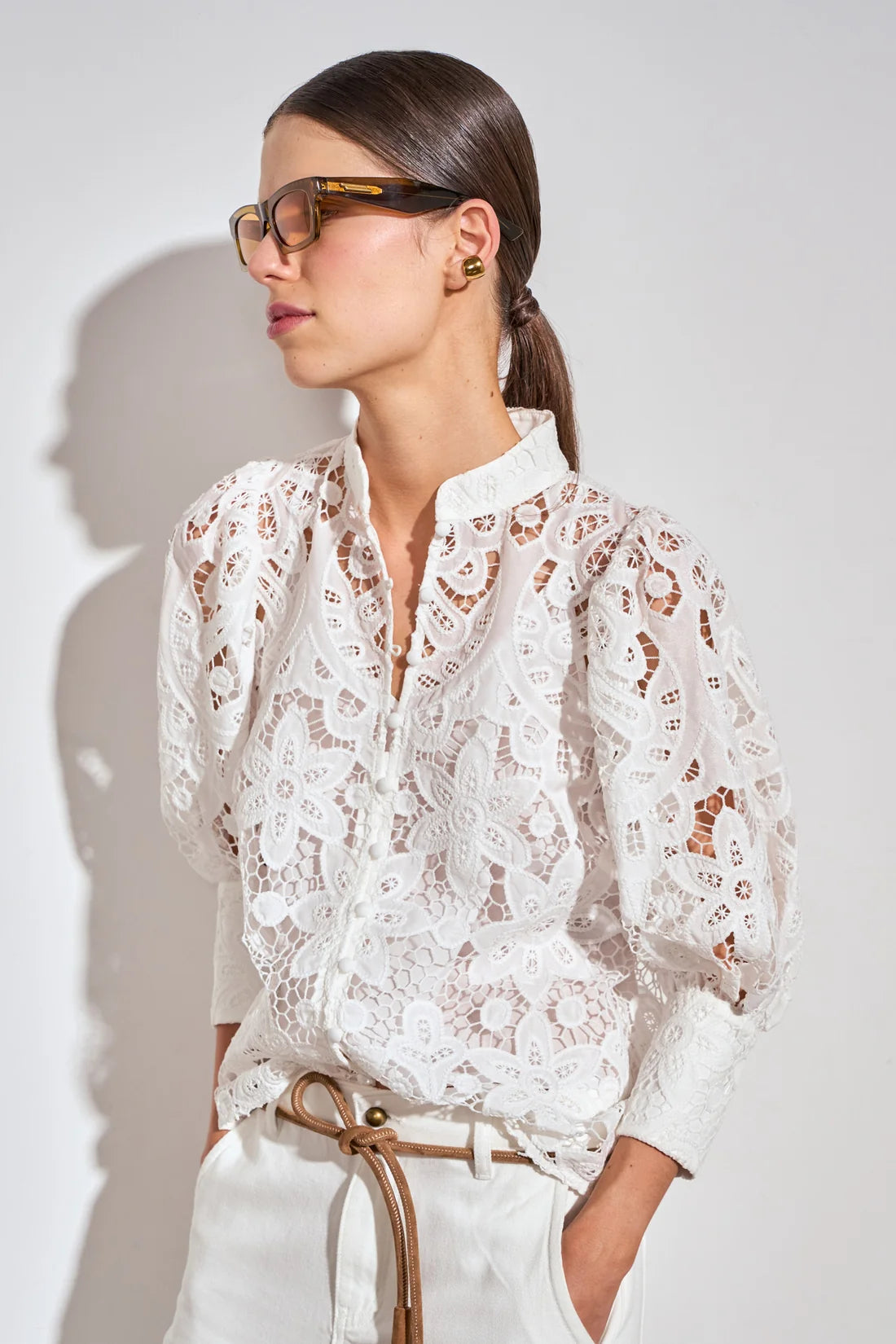 White Lace shirt