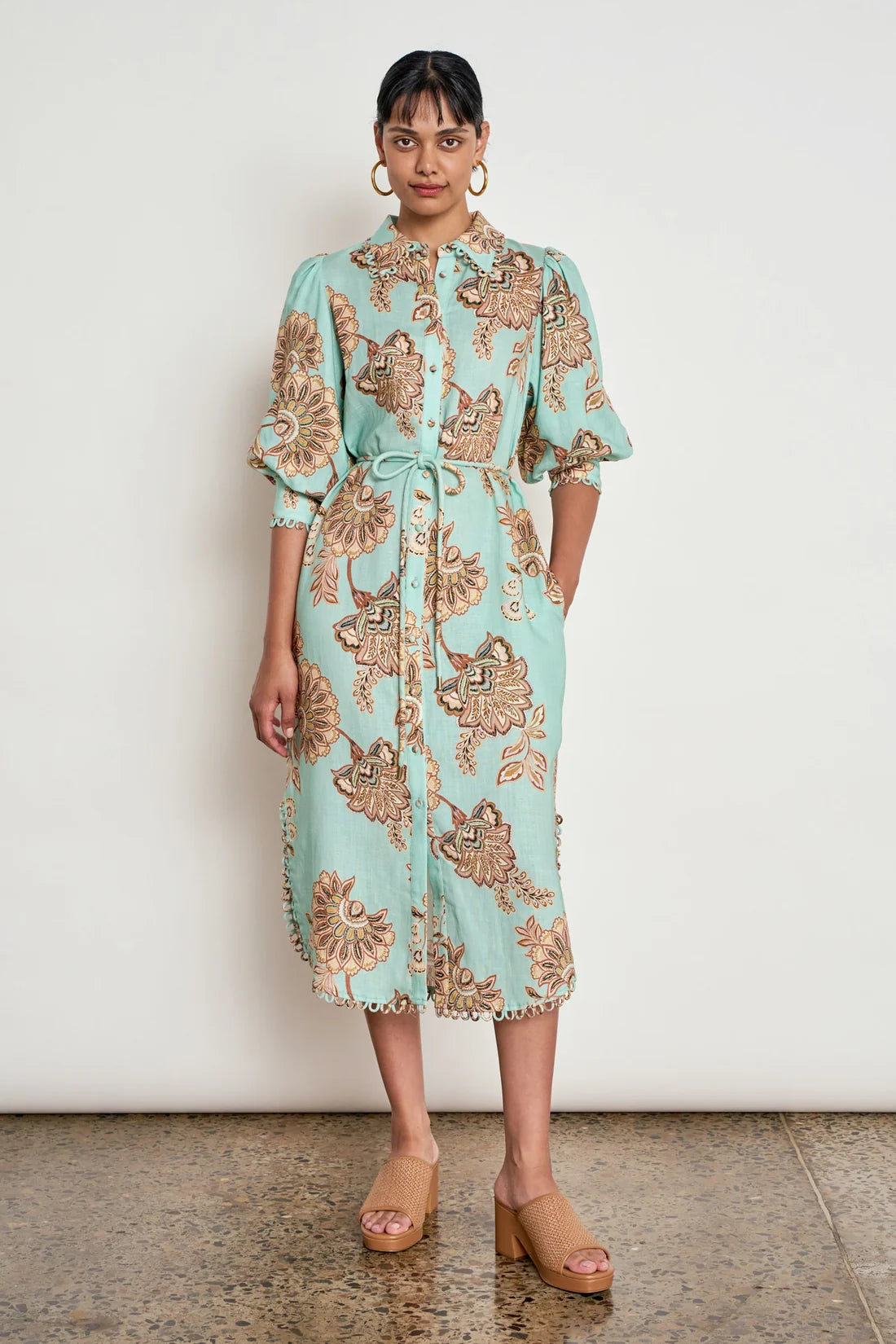Heir Dress - Mint Kgari