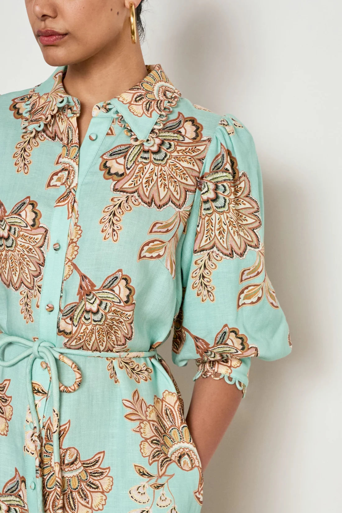 Linen Shirt Dress