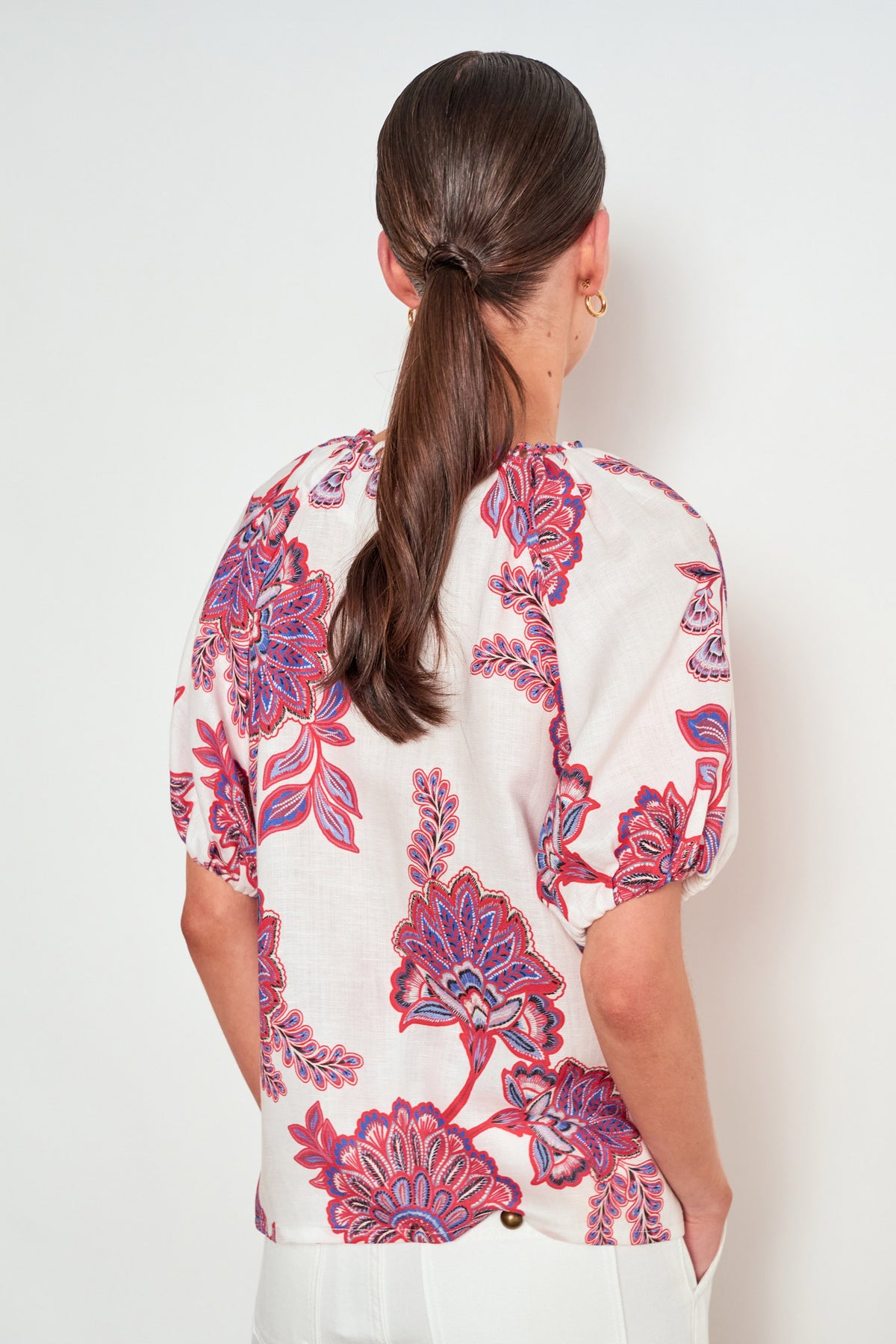 Zoe Kratzmann Perceive Top - Crimson Kgari
