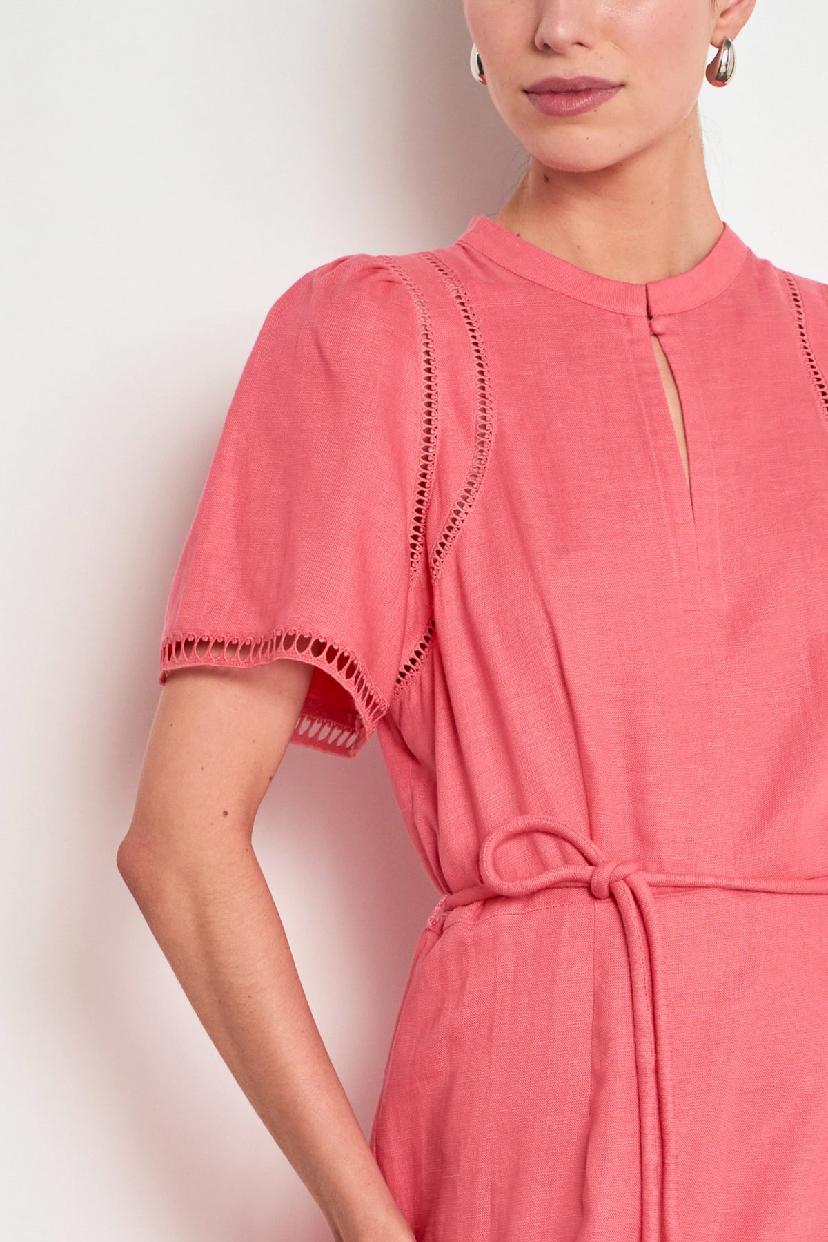 Pink Zoe Kratzmann Linen Dress