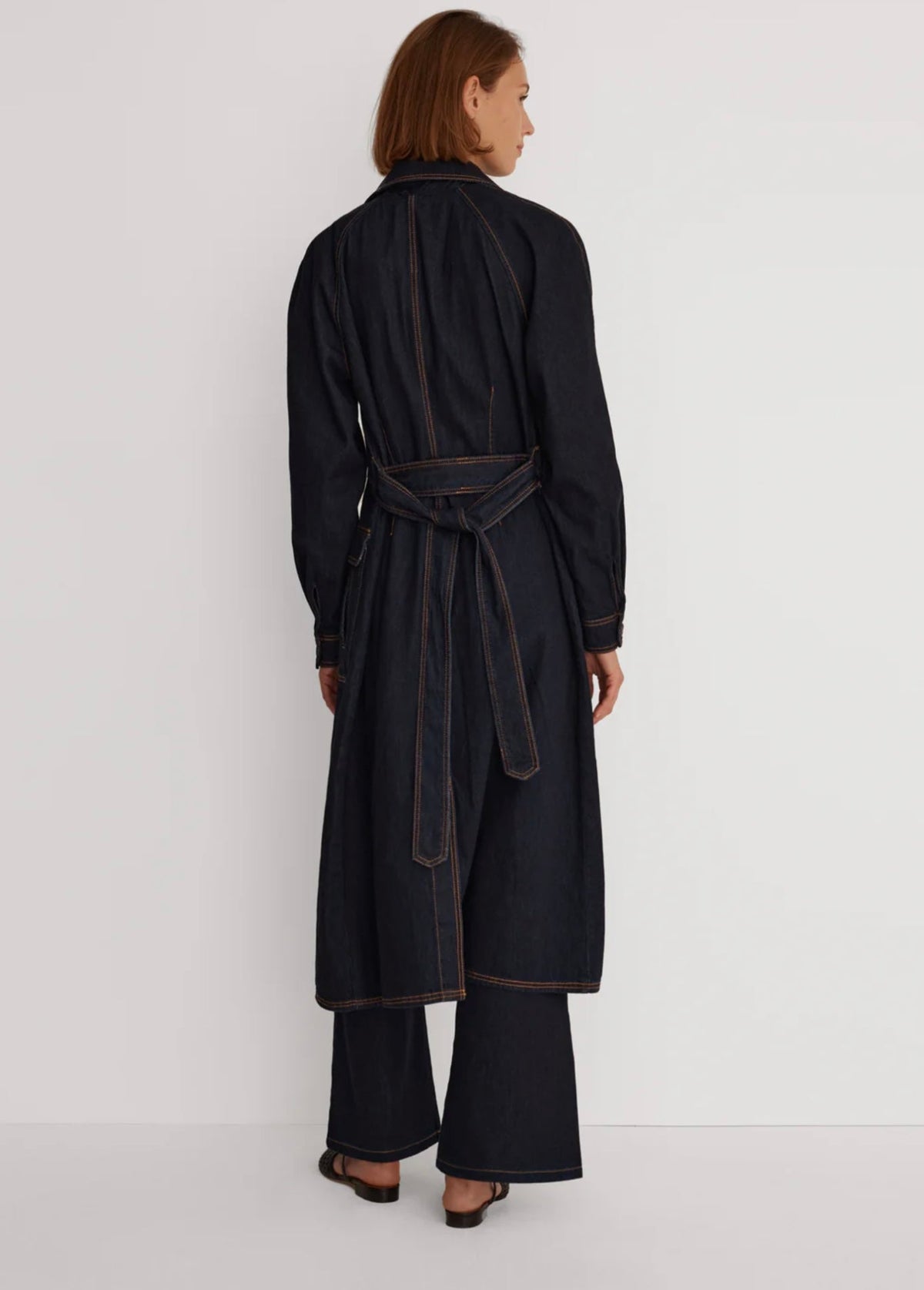 Boston Denim Shirt Dress - Indigo