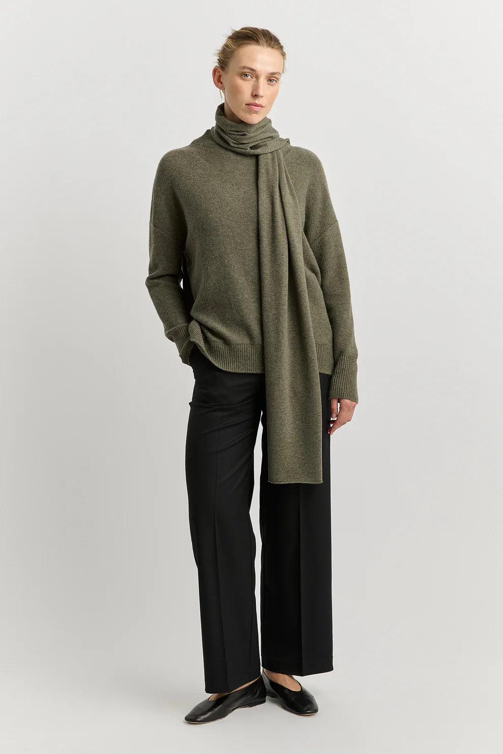 Extra fine merino scarf