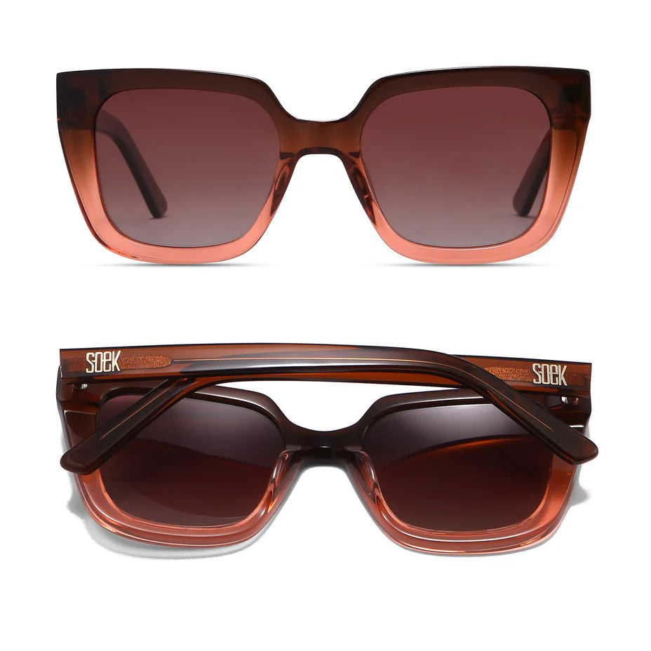 Soek Sunglasses Harper - Ombre Brown
