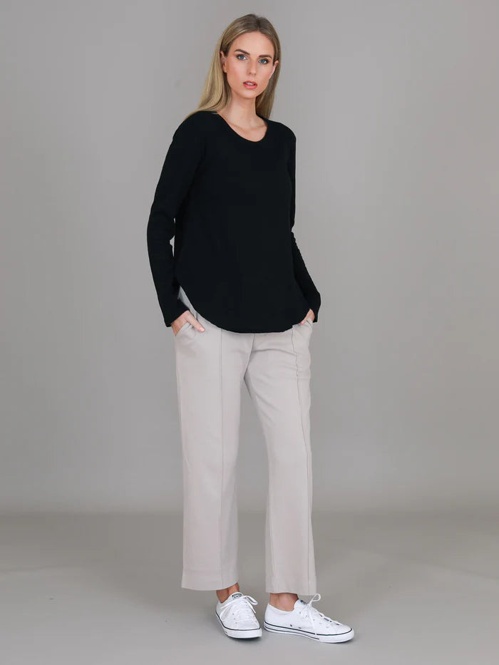 Mosman L/S Tee - Black